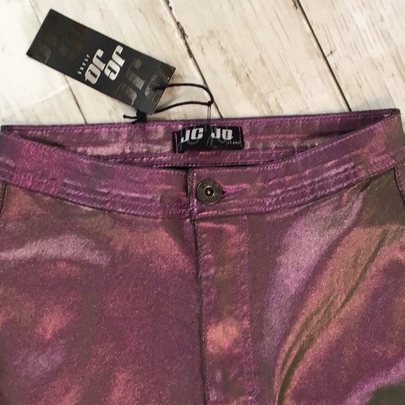 NWT JC & JQ Metallic Jeans size medium - Picture 4 of 8